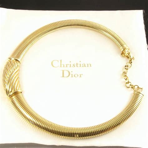 ebay christian dior jewelry|genuine christian dior necklace.